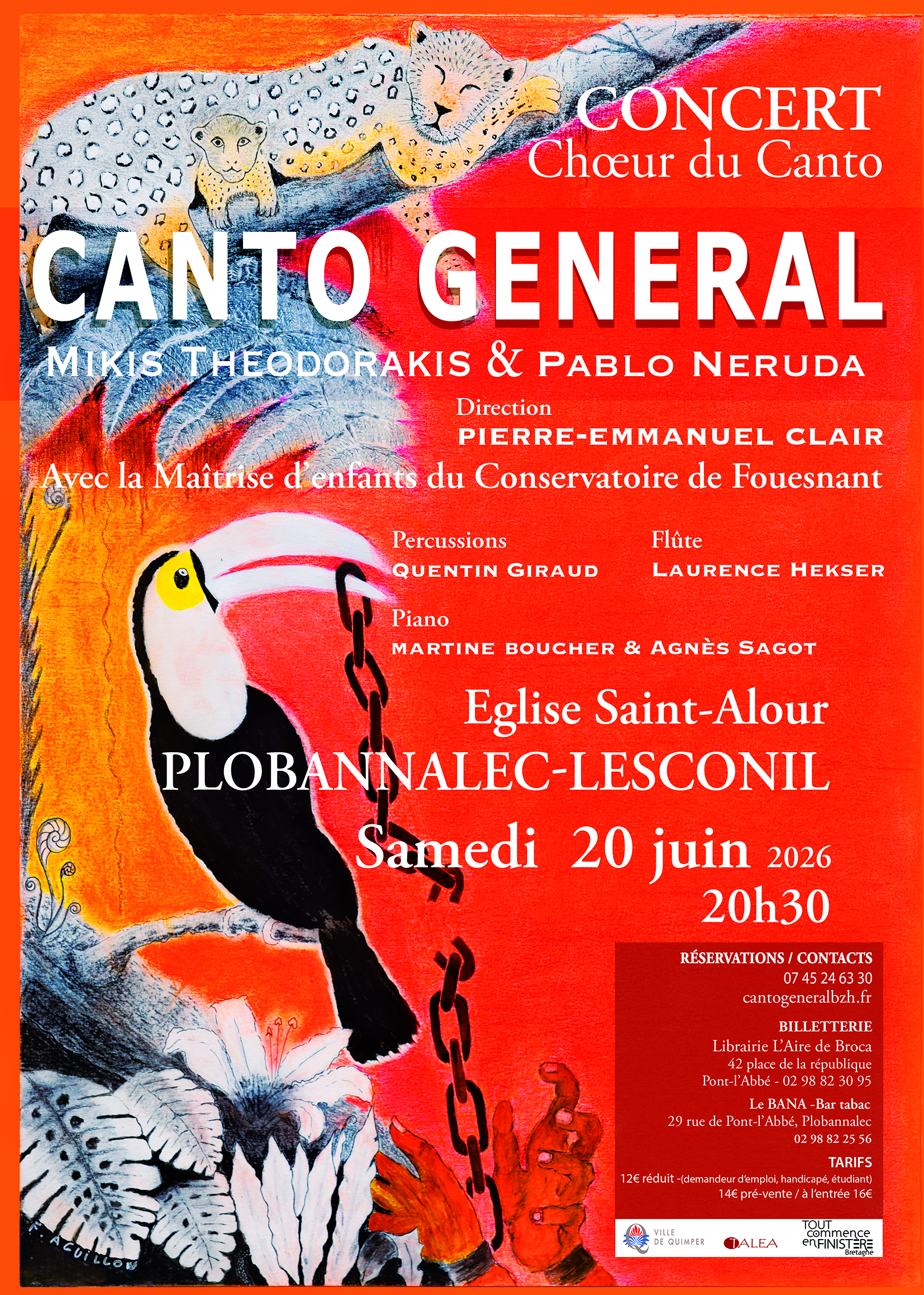 Concert le 20 juin 2026 à Plobannalec