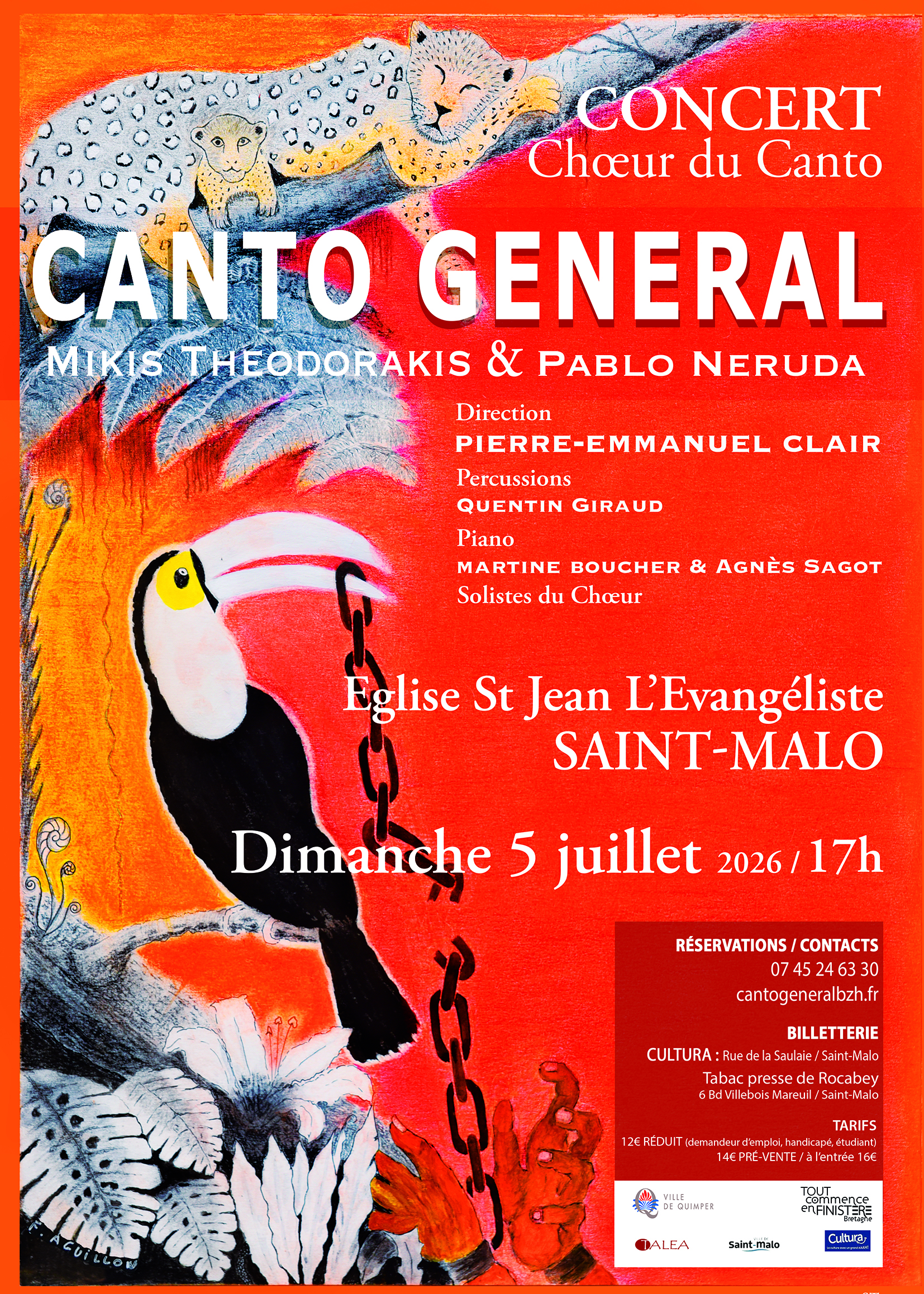Concert le 5 juillet 2026 à Saint Malo
